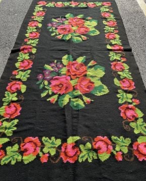 Karabağ El Dokuma Kök Boya Kilim