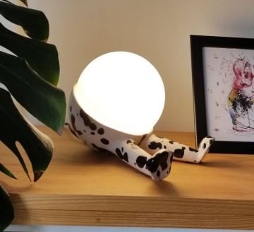 Seramik El Yapımı Abajur