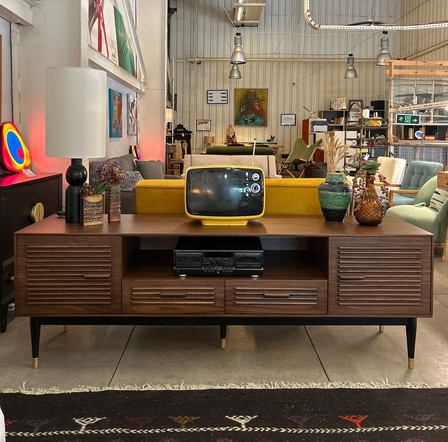 Masif ceviz  Tv Ünitesi