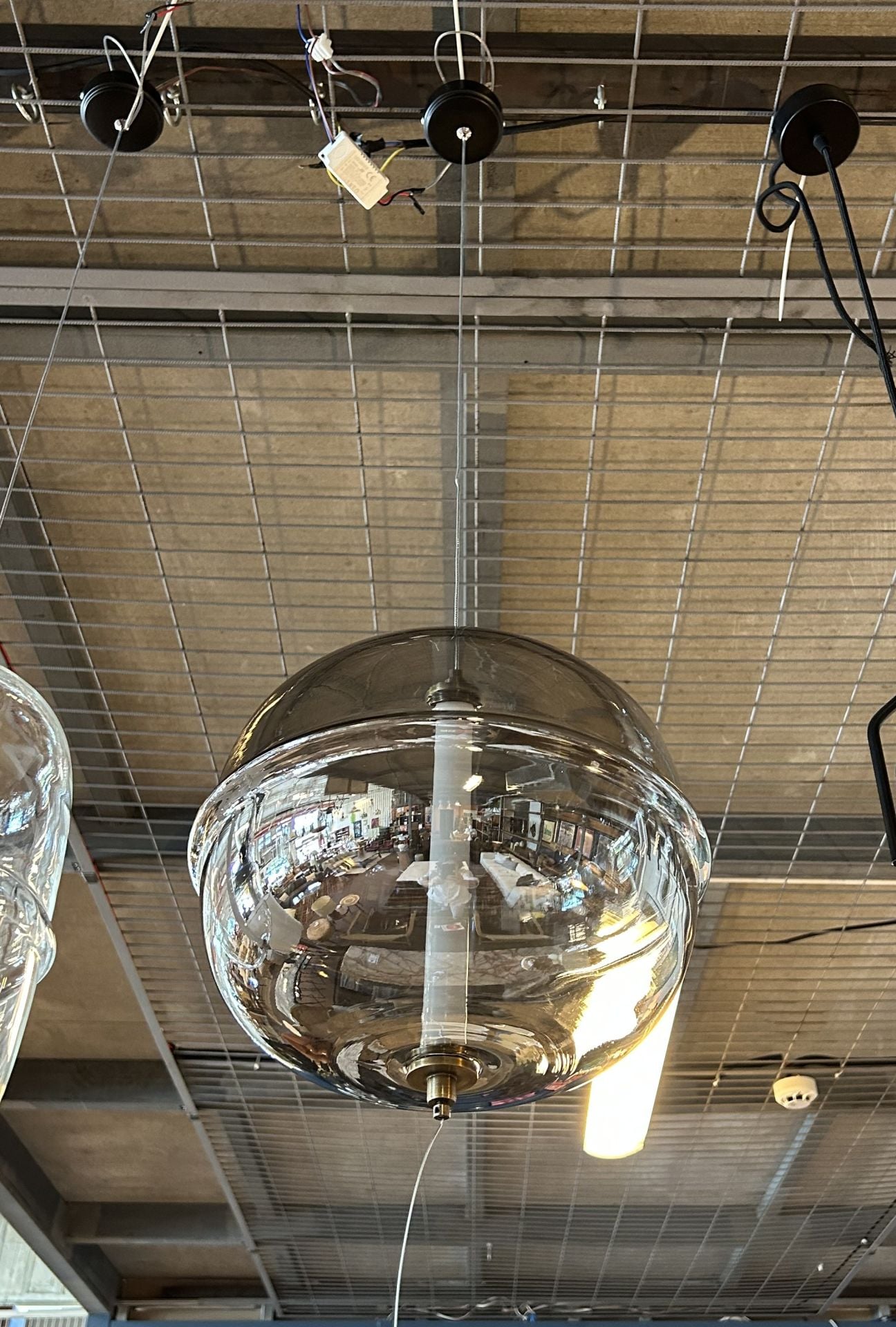 Üfleme Cam Sarkıt Lamba