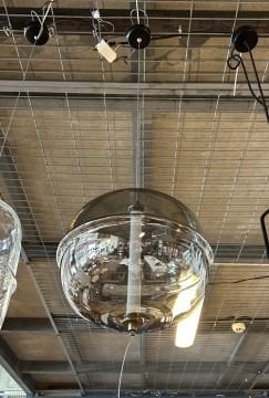 Üfleme Cam Sarkıt Lamba