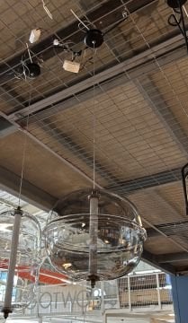 Üfleme Cam Sarkıt Lamba