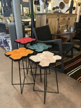 Seramik El Yapımı Sehpa