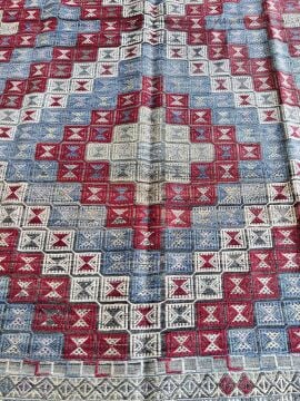 El Dokuma Kök Boya Kilim