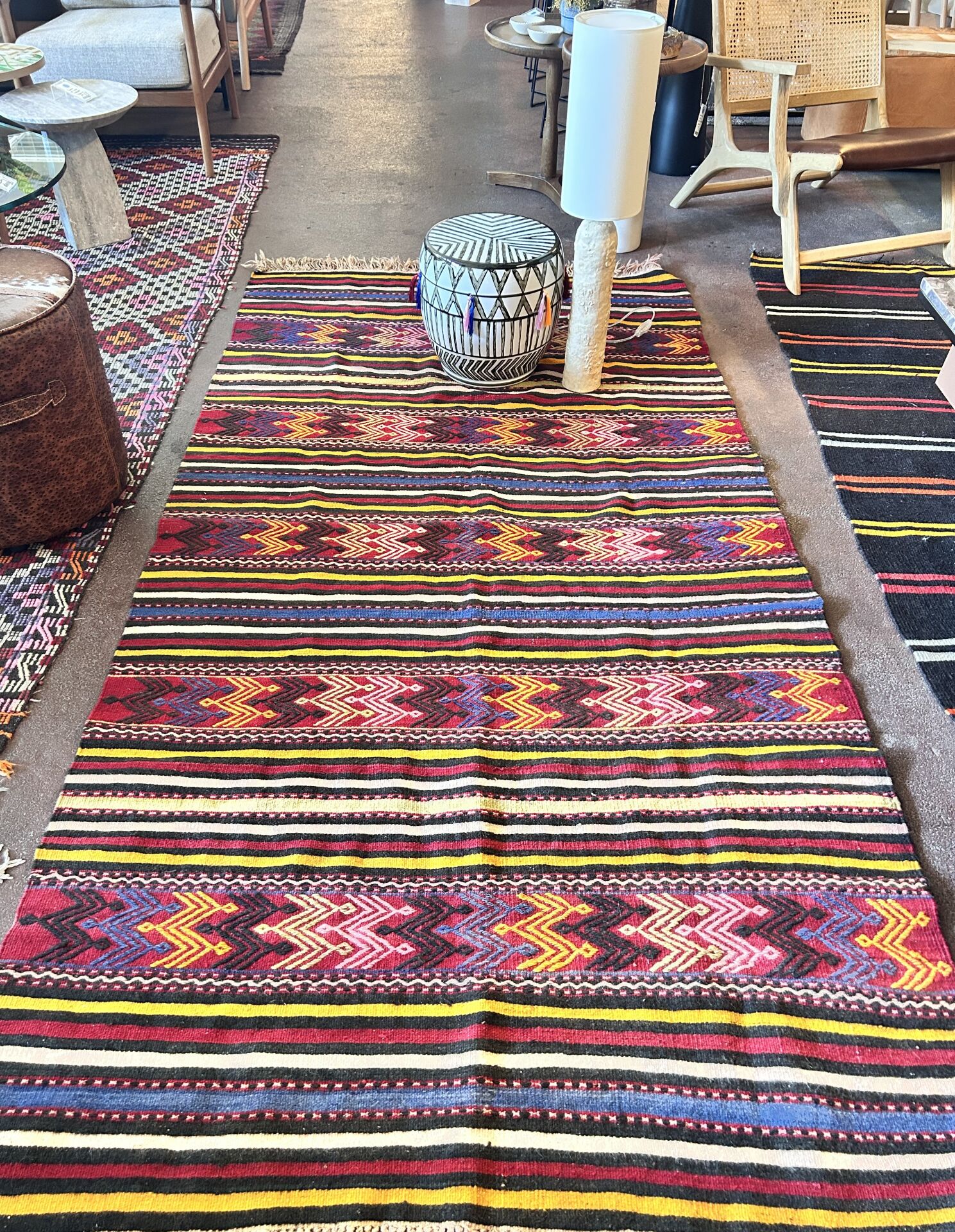 El Dokuma Kök Boya Kilim