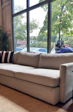 Crate&Barrel L kanepe