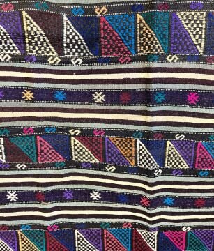 El Dokuma Kök Boya Kilim
