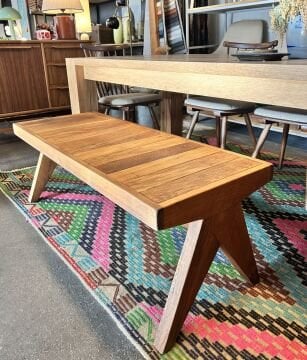 Masif Meşe Bench