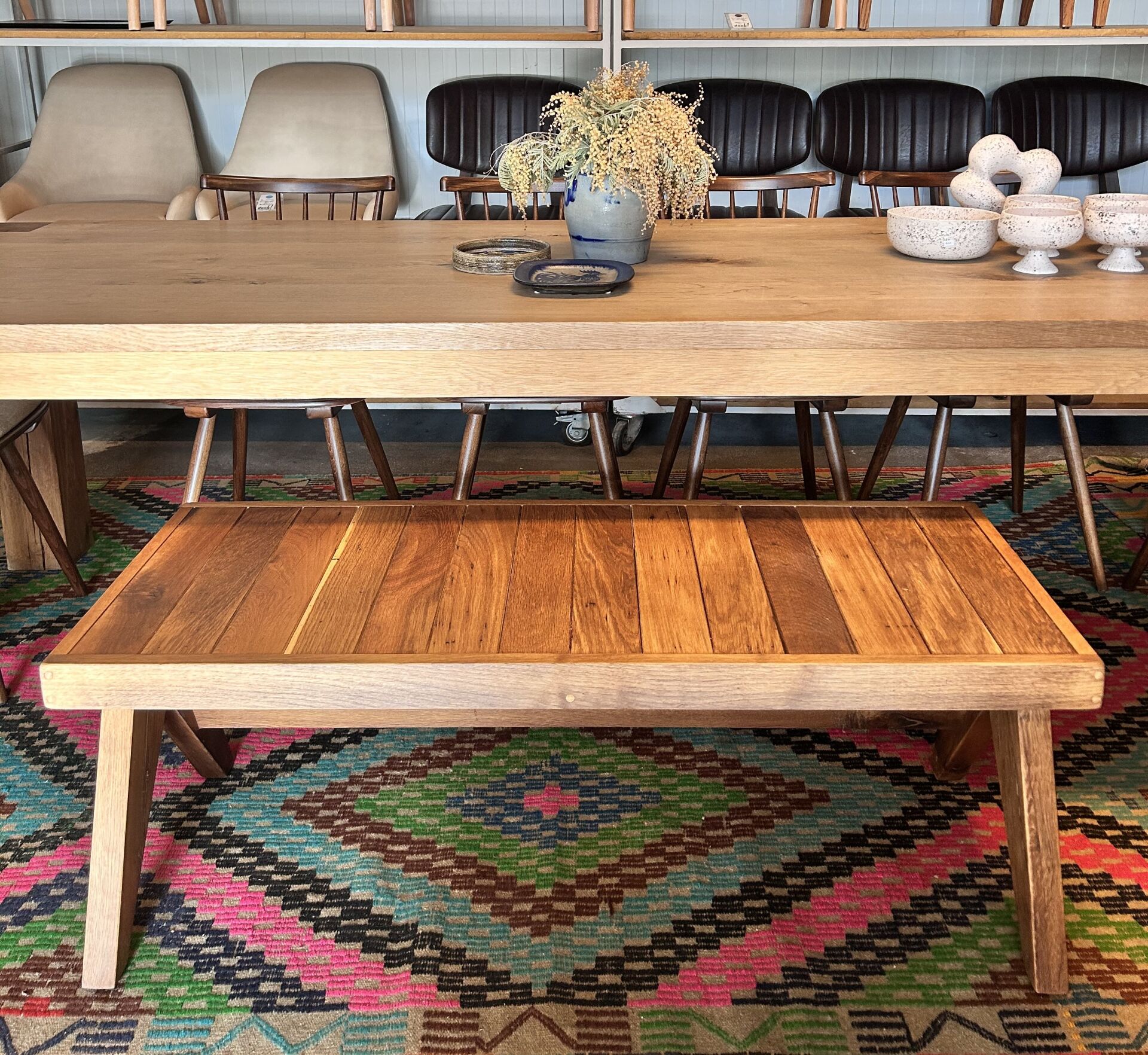 Masif Meşe Bench