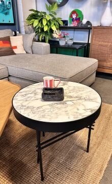 Mermer Tablalı Sehpa