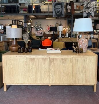 Ukar Masif Meşe Büfe