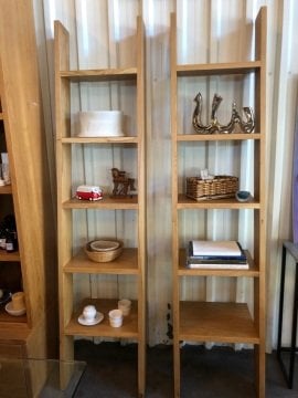 Masif Meşe Merdiven/Kitaplık