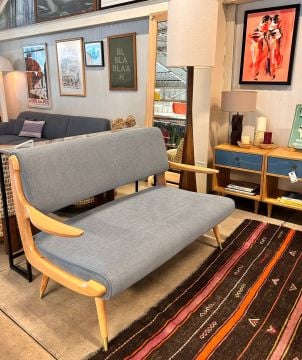 Kürek Kollu 2li Kanepe