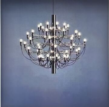 Suspension lamp design by Gino Sarfetti