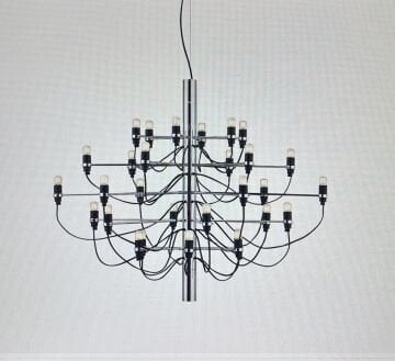 Suspension lamp design by Gino Sarfetti