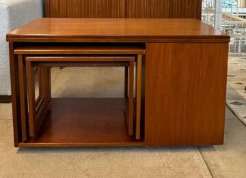1960'lar Mid-Century McIntosh Metamorphic Orta Sehpa