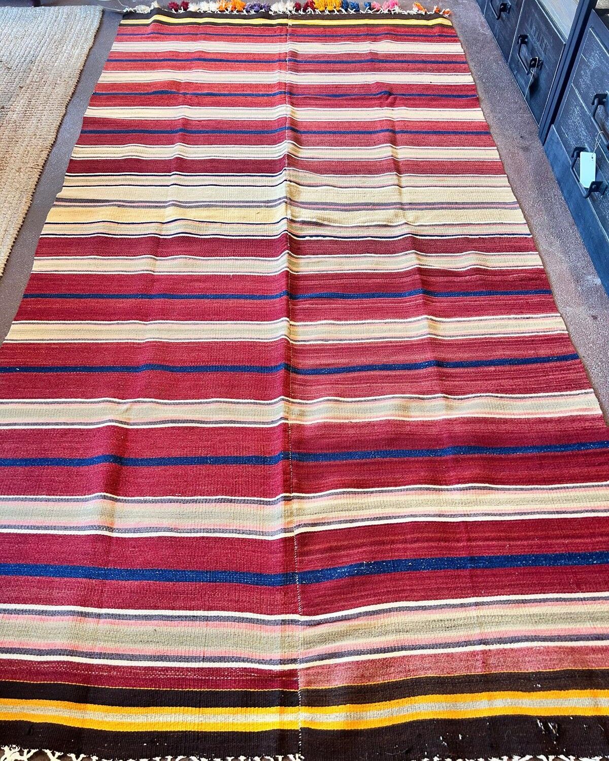 El Dokuma Kök Boya Kilim