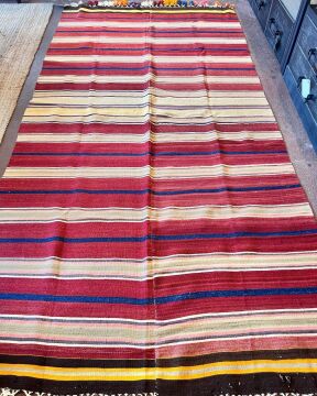 El Dokuma Kök Boya Kilim