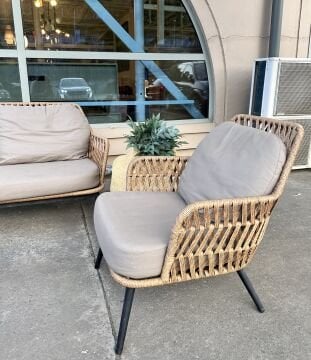 Rattan 2'li Bahçe Takımı