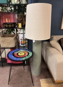 El Yapımı Mozaik Yan Sehpa