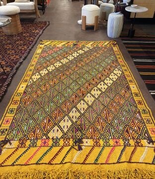 El Dokuma Kök Boya Kilim