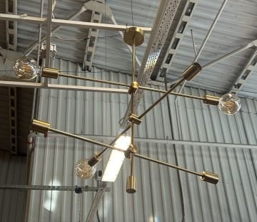 Pirinç Sarkıt Aydınlatma