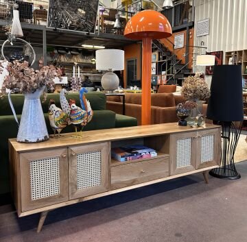 Masif Meşe Tv Ünitesi