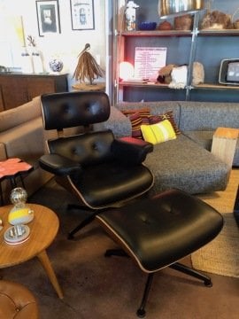 Eames lounge chair and ottoman