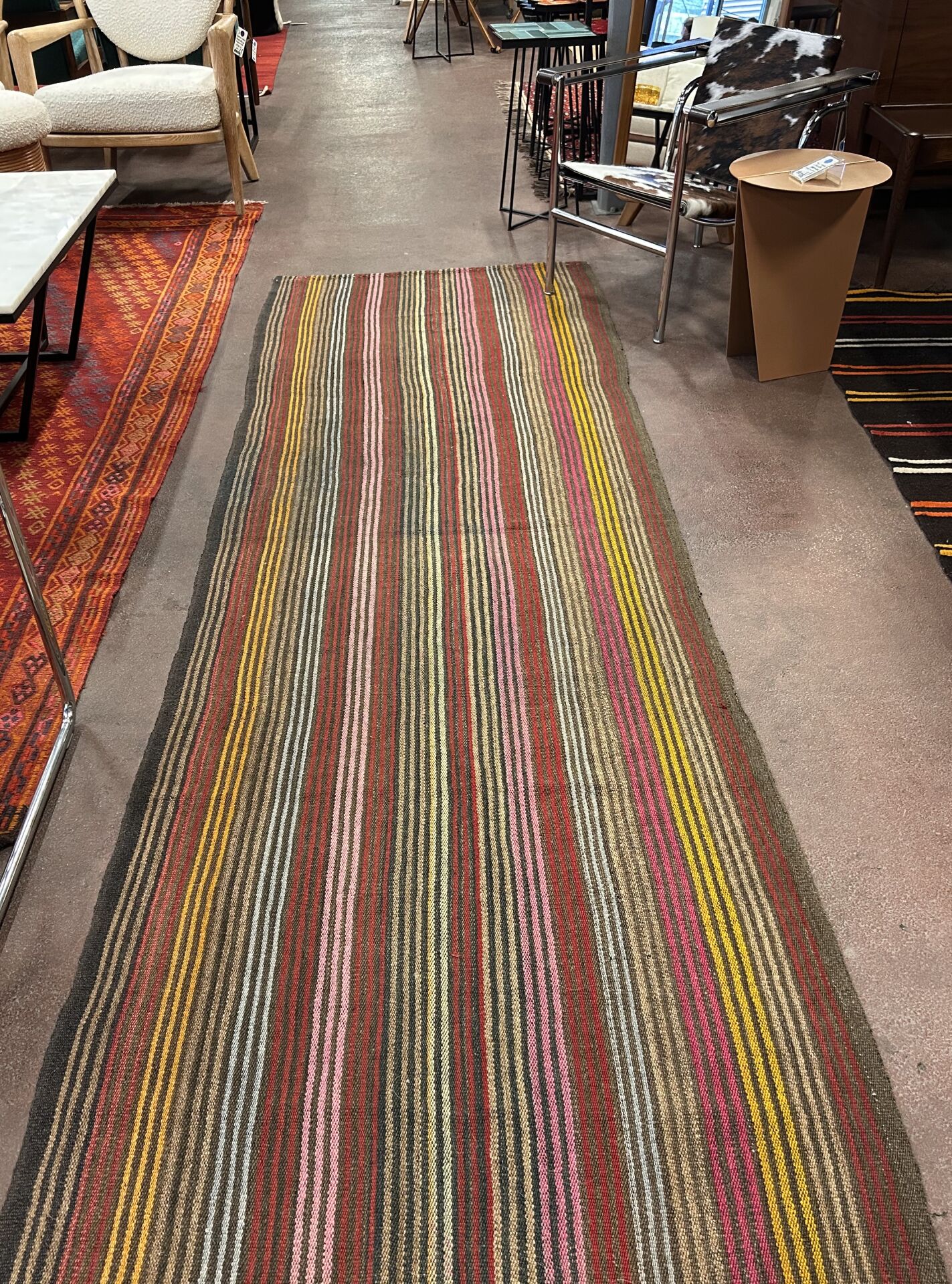 El Dokuma Kök Boya Kilim