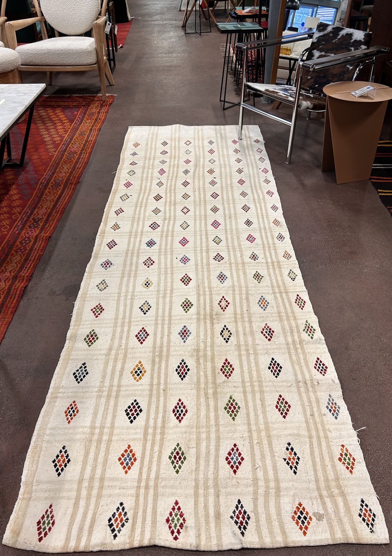 El Dokuma Kök Boya Kilim