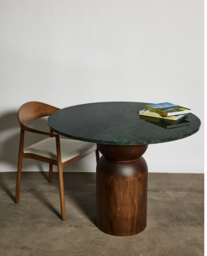 Rudig Yuvarlak Mermer Masa