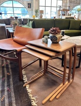 1970'ler İskandinav Zigon Sehpa