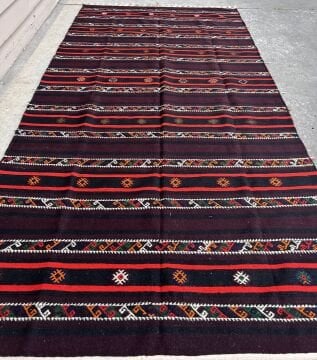 El Dokuma Kök Boya Kilim