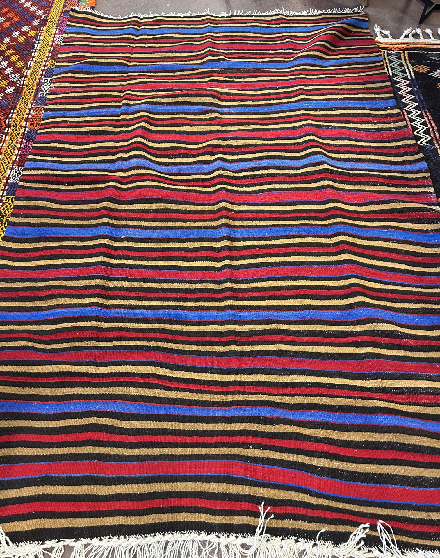 El Dokuma Kök Boya Kilim