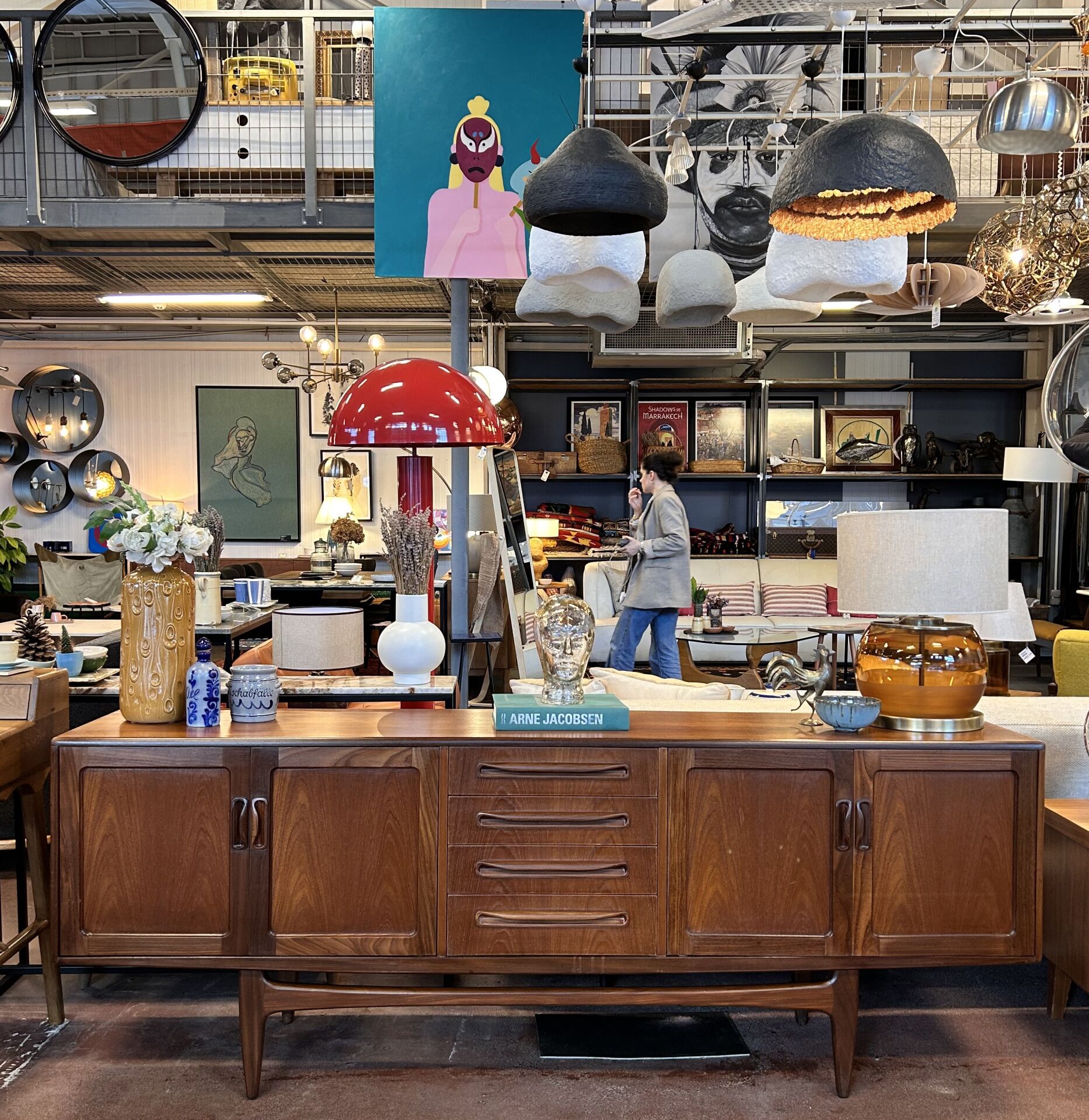 1950'ler İskandinav Büfe