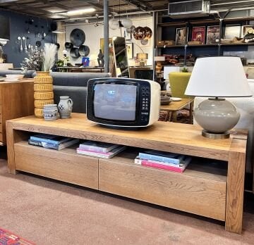 Masif Meşe Tv Ünitesi