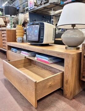 Masif Meşe Tv Ünitesi