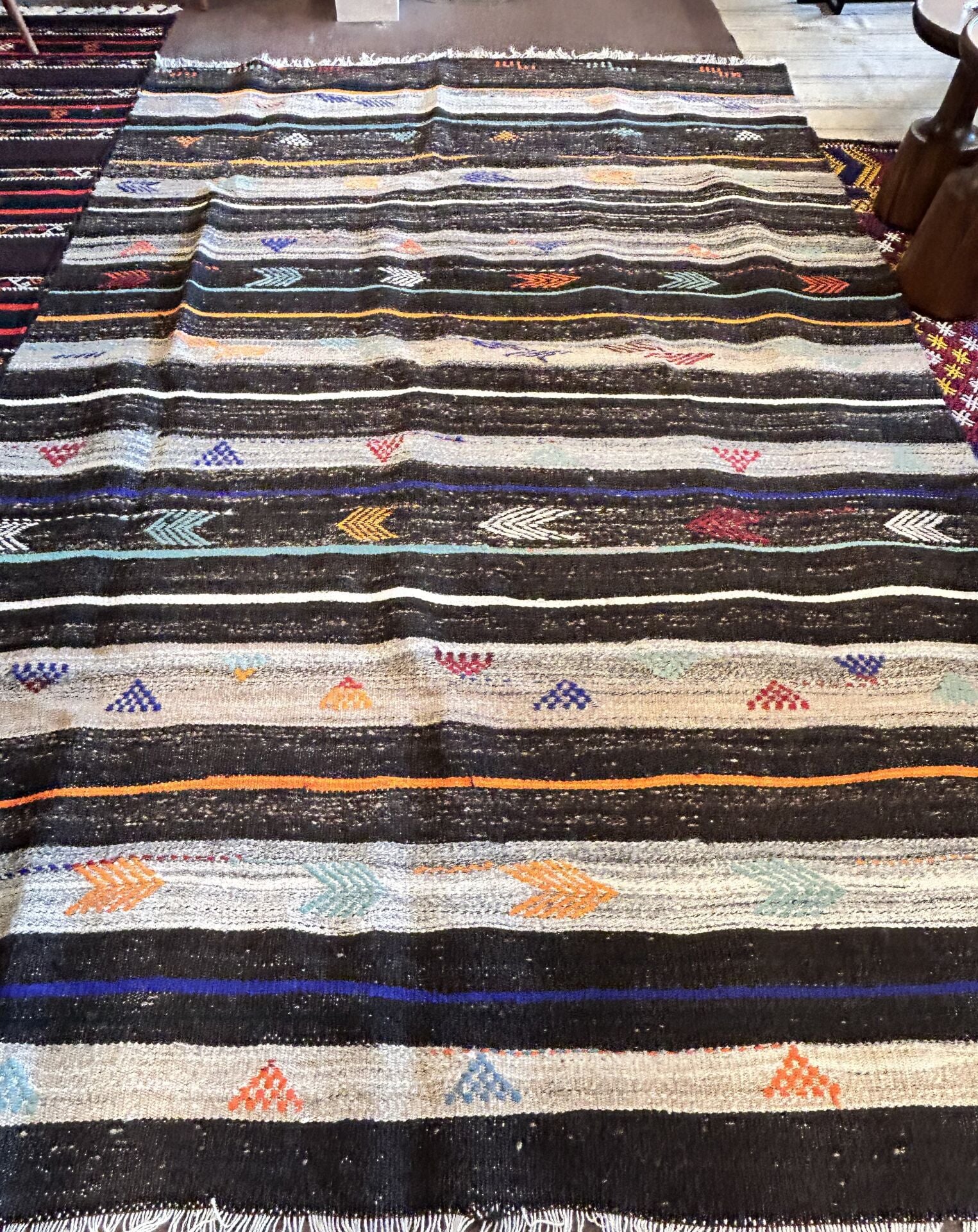 El Dokuma Kök Boya Kilim