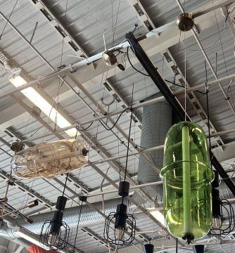 Üfleme Cam Sarkıt Lamba