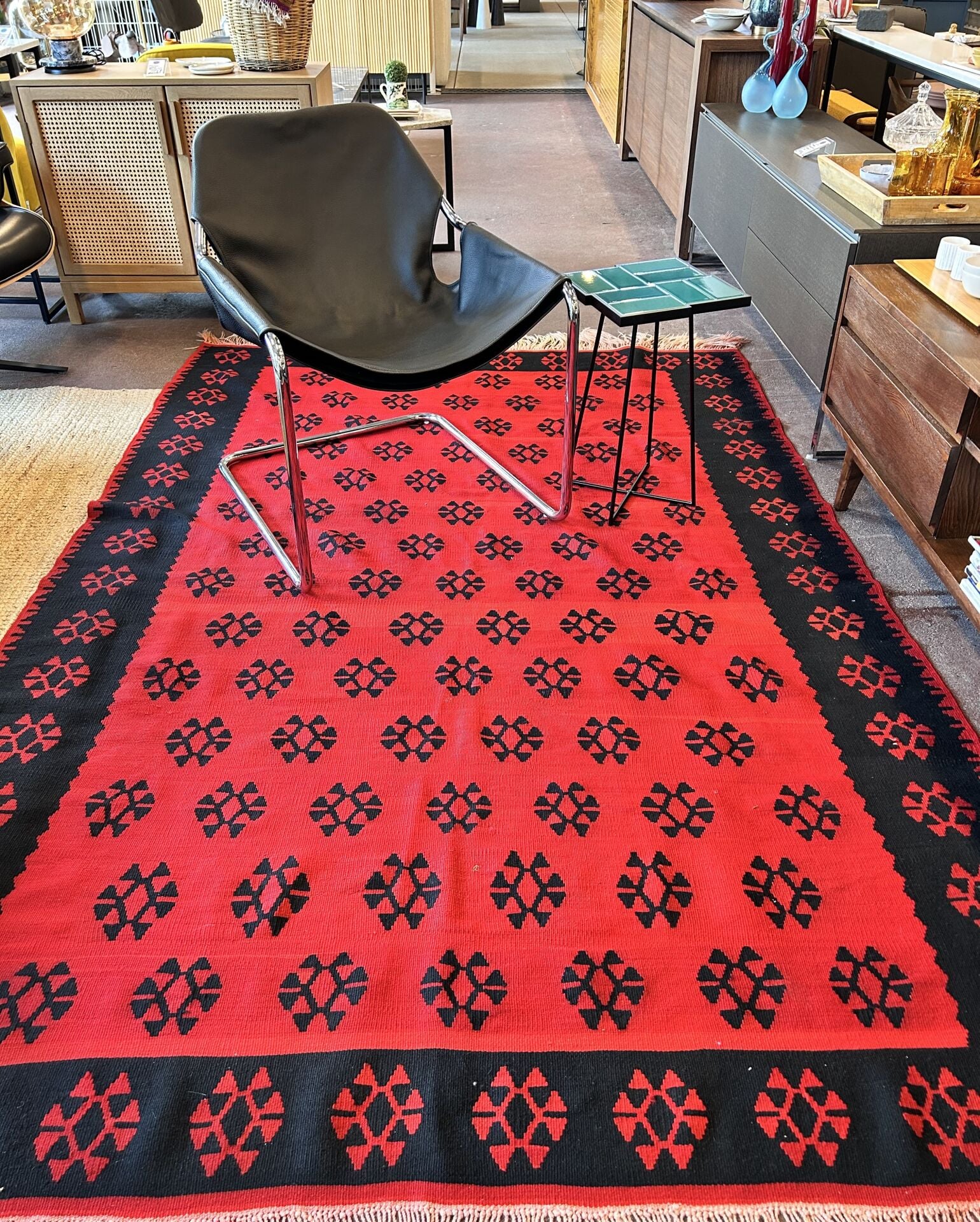 El Dokuma Kök Boya Kilim