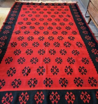 El Dokuma Kök Boya Kilim