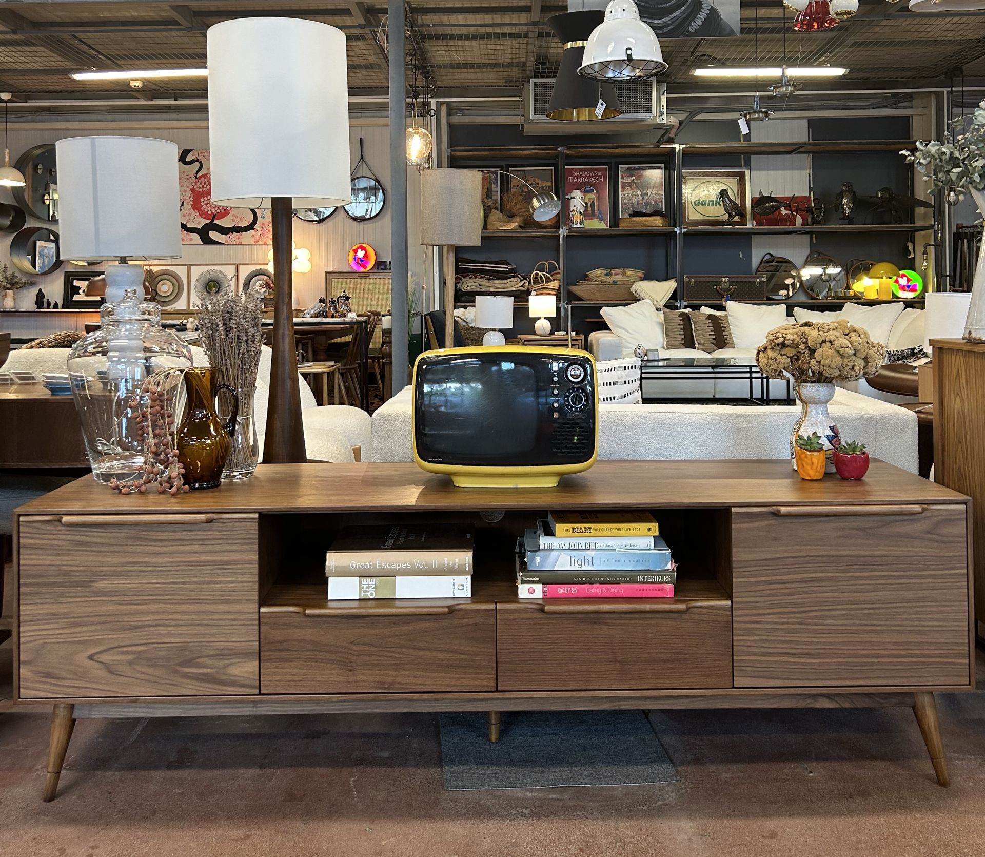 Masif Ceviz  Tv Ünitesi